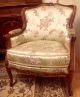 1 Sofa (dreisitzer) Und 2 Sessel Im Stil Des Barock Rokoko Chippendale Chintz Stilmöbel nach 1945 Bild 7