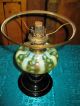Uralte Antike Petroleumlampe,  Glas Mit Abriss,  In Guter Sammelwerter Erhaltung Antike Originale vor 1945 Bild 2