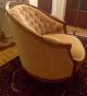 1 Sofa (zweisitzer) Und 2 Sessel Im Stil Des Barock Chippendale Rokoko Mohair Stilmöbel nach 1945 Bild 6
