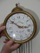 Wanduhr Wie Stationsuhr Comtoise Zaanse Wuba Holland Clock Regulator Pendeluhr Antike Originale vor 1950 Bild 1