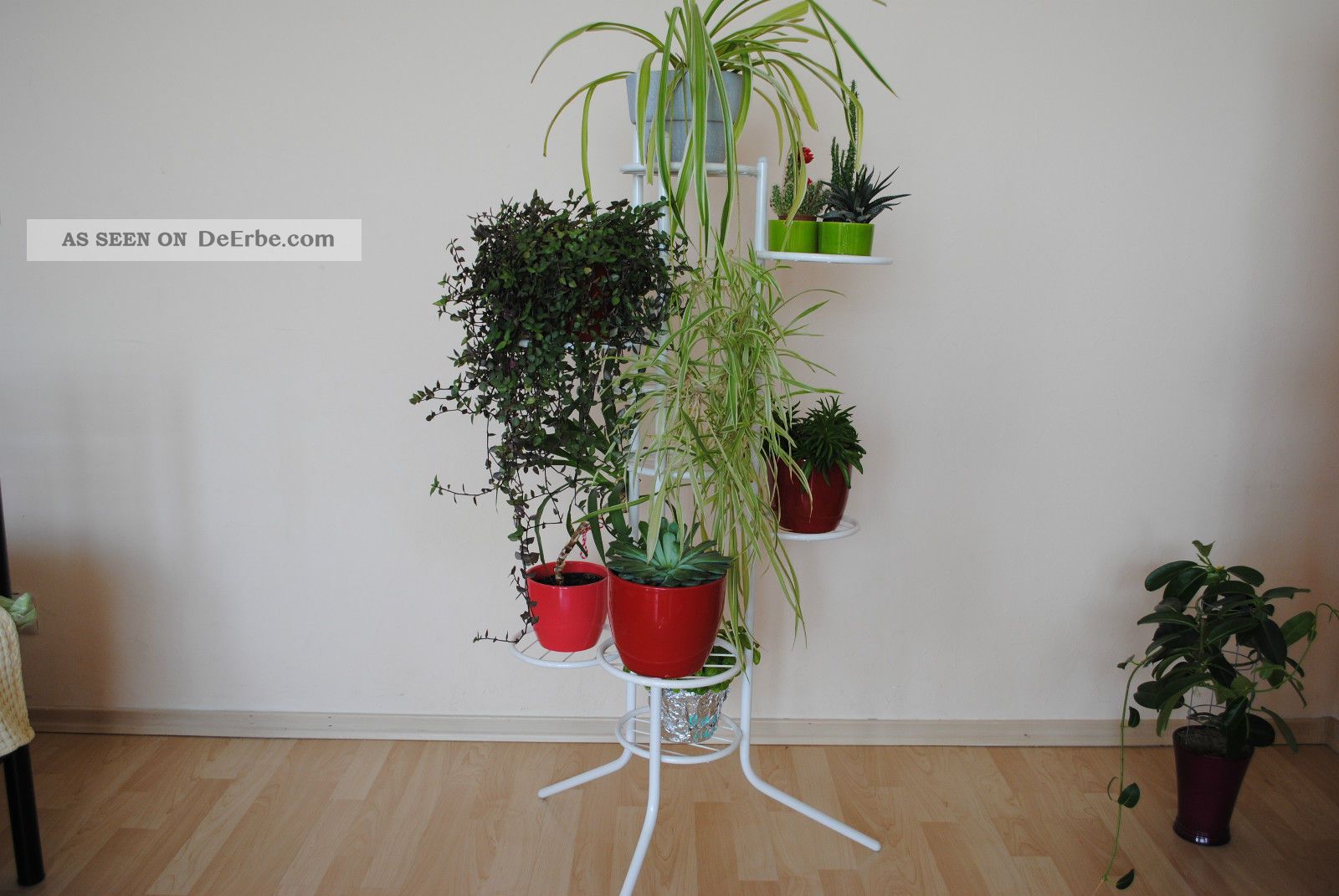 Blumenständer - Metall 115 Cm Hoch, Für 9 Töpfen
