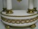 4 Säulen - Pendule Kaminuhrset Portaluhr Marmor Um 1880 Hochzeituhr Antike Originale vor 1950 Bild 4