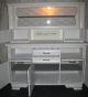 Küchenbuffet Alter Küchenschrank Anrichte Schrank Im Shabby - Chic - Stil Weiß Stilmöbel nach 1945 Bild 1