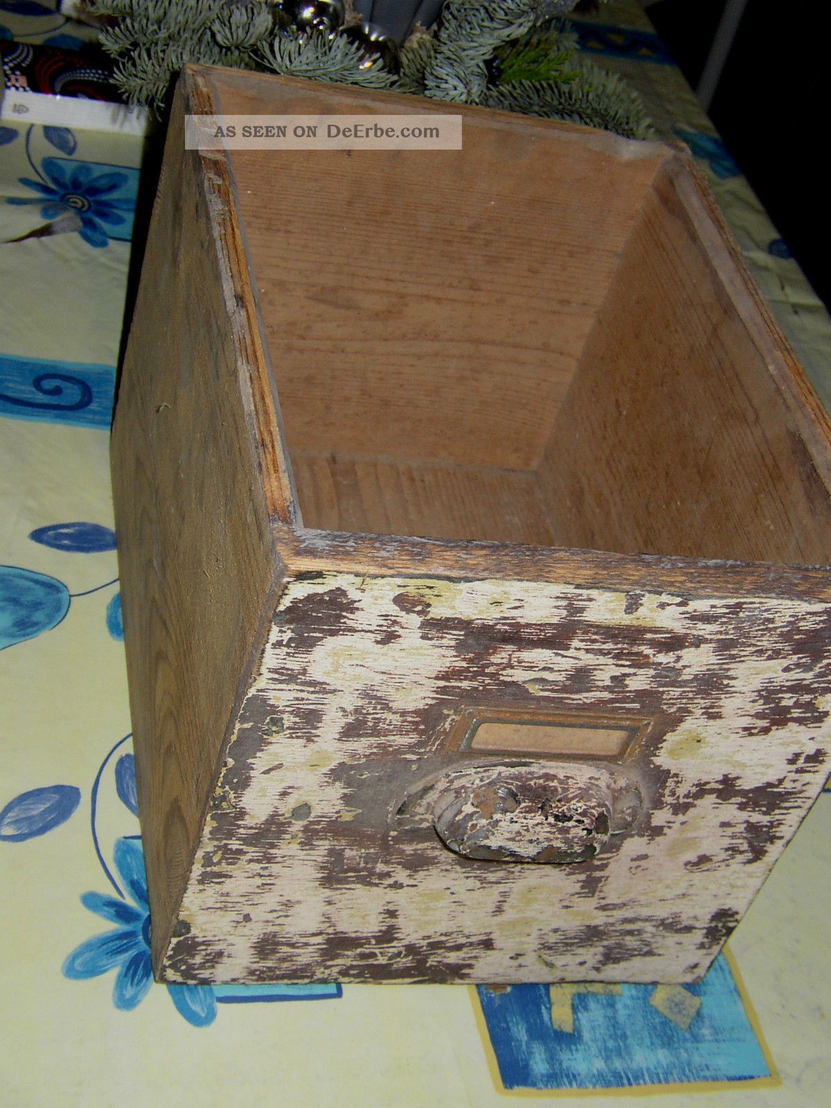 Alte Schublade, Schubkasten, Holzkiste Shabby Chic, Vintage, Verzapft