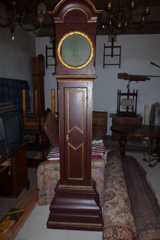 Uhr Standuhr Bornholmer Uhr Antik Bild