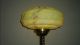 Boden Stehlampe Art Deco Messing Glas Beleuchtung Dekoration Antike Originale vor 1945 Bild 9