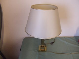 Tischlampe Stehlampe Messing Bild