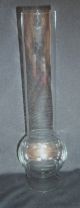 Alter Glaszylinder Petroleumlampe U.  53mm H.  26,  3 Cm Ersatzglas Klarglas Gefertigt nach 1945 Bild 6