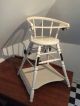 Antiker Shabby Chic Kinderhochstuhl Weiss So Noa - X - Mas - Tilda - Skandinavien Stühle Bild 1