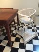 Antiker Shabby Chic Kinderhochstuhl Weiss So Noa - X - Mas - Tilda - Skandinavien Stühle Bild 5