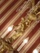 8 Fl.  Lüster Kronleuchter Gold Bronze Alte Lampe Große Putten Messing Antik Antike Originale vor 1945 Bild 9