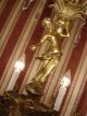 8 Fl.  Lüster Kronleuchter Gold Bronze Alte Lampe Große Putten Messing Antik Antike Originale vor 1945 Bild 3