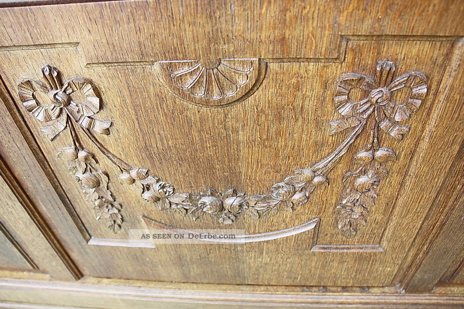 Nr. 4386, Bett, GrÜndezeit, Eiche Massiv, Sehr Robust, 1870 - 1880