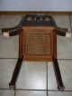Alter Holzstuhl Ca.  1900,  Antik,  Mit Geflecht,  Dachbodenfund Stühle Bild 4