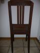 Alter Holzstuhl Ca.  1900,  Antik,  Mit Geflecht,  Dachbodenfund Stühle Bild 2