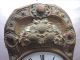 Antike Burgunder Uhr Comptoise Wanduhr Mit Prachtpendel Antike Originale vor 1950 Bild 1