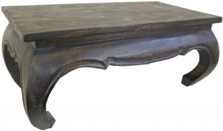 Opiumtisch Holz Couchtisch Beistelltisch Tisch Asia MÖbel China 80x40cm B ' 6 Bild