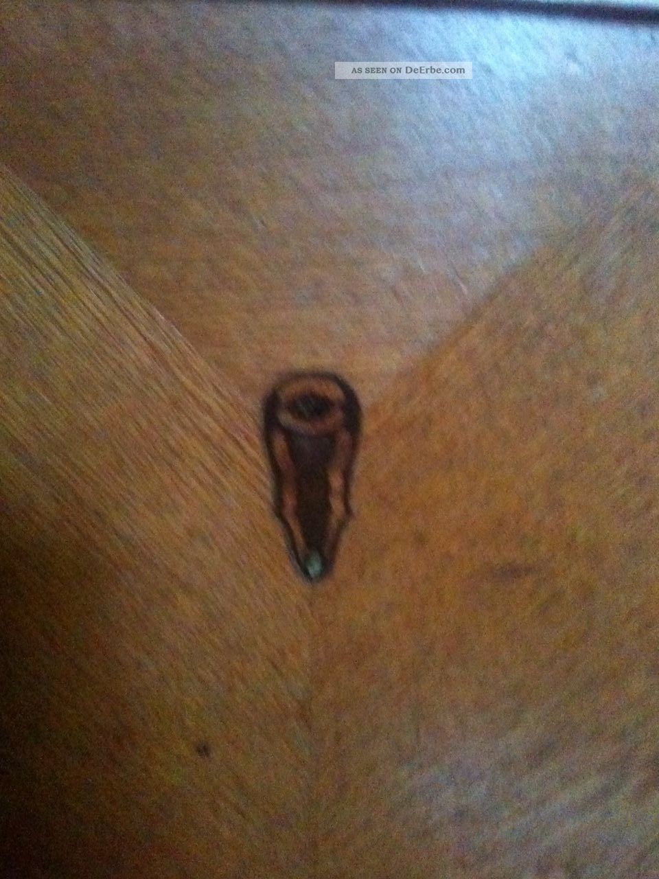 Antiker Nachtschrank Mit Marmorplatte, Tür Und Schublade