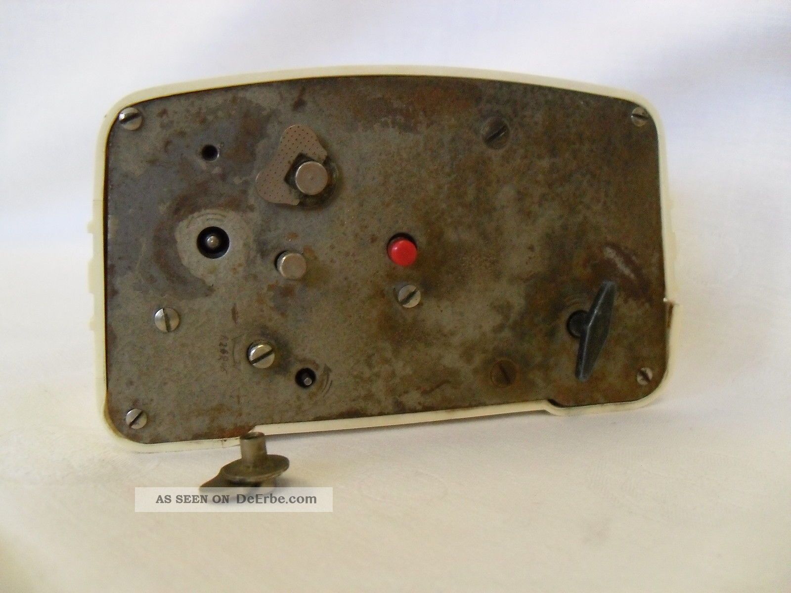 Retro Wecker Mit Nachtlicht - Leiser Aufziehwecker Für Schlafzimmer, 8 Cm Kompaktgröße