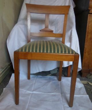 6 Stühle Gepolstert / Sessel,  Biedermeier Bild