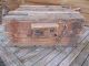 Alte Kleine Holz Kiste,  Alte Holz Truhe,  Alte Munitions Kiste Truhen Bild 5
