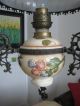 Antike Petroleumlampe Deckenlampe Hängelampe Jugendstil 1900 Elektrifiziert Antike Originale vor 1945 Bild 6