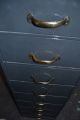 Registraturschrank Aktenschrank Archivschrank Karteischrank Metall 30 Er Jahre Antike Originale vor 1945 Bild 2