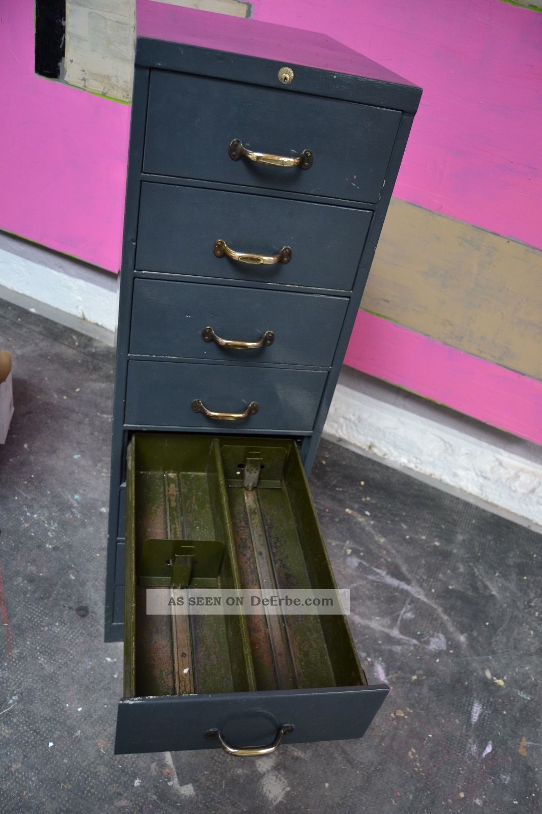 Registraturschrank Aktenschrank Archivschrank Karteischrank Metall 30