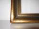 Holz Rahmen / Bilderrahmen Vergoldet - 40x32cm / (40 X 30) - Gold Barock Rahmen Bild 2