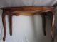 Inlay Coffee Table Biedermeier Tisch Intarsien Schellack Beistelltisch Nussbaum Antike Originale vor 1945 Bild 3