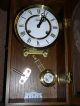 Baduf Wanuhr Regulator Freischwinger Wandpendeluhr Holzgehäuse Holzuhr Uhr Gefertigt nach 1950 Bild 1