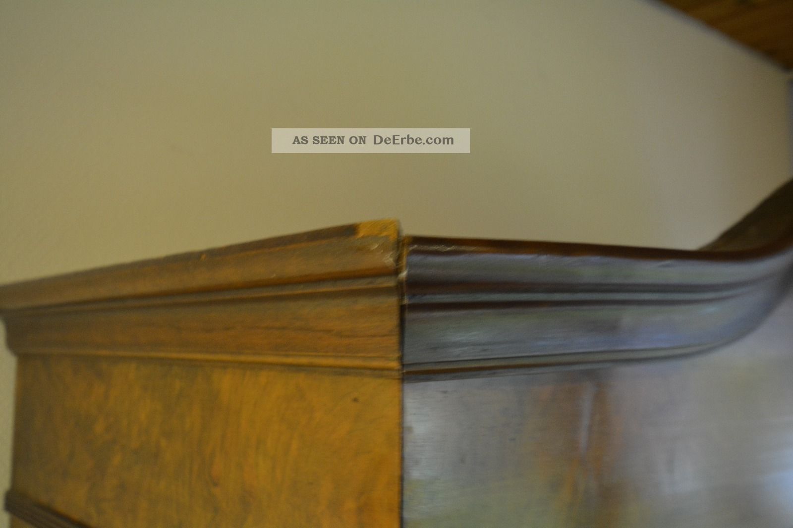 Schöner Antiker Schrank, Gründerzeit, Inneneinrichtung Für Multimedia