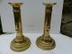 Paar Biedermeier Empire Leuchter Kerzenhalter Frankreich 1830/50 Bronze Messing Antike Originale vor 1945 Bild 5