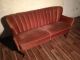 Antike Chippendale Couch Sofa 2 Sessel Cocktailsessel Lounge 50er Stil Hannover Stilmöbel nach 1945 Bild 5