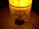 Tischlampe Im Antik - Stil Glasperlenbehang Am Murano - Lampenschirm Lampe Gefertigt nach 1945 Bild 2