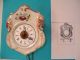 Schwarzwälder Porzellan Jockele Uhr Um 1860 Antike Originale vor 1950 Bild 1