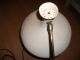 60er 70er Jahre Lampe Tischlampe Vintage Weiß Designlampe Design Mamoriert Gefertigt nach 1945 Bild 6