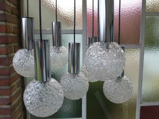 Kaskaden - Lampe 7 - Flammig | Deckenlampe | Hängelampe | Leuchter | 70er Design Bild