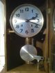 Wanduhr Alt Pendeluhr Regulator Uhr Antik Mechanisch Antike Originale vor 1950 Bild 7