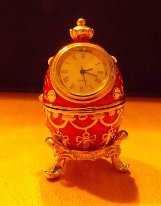 Faberge - Ei Mit Quarzuhr Bild