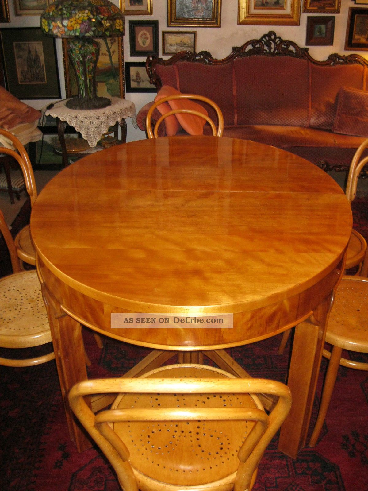 Kulissentisch Ausziehtisch Bauhaus 1a Restauriert Schellack - Handpolitur