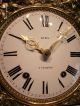 Orig.  Comtoise Uhr,  Die 4 Jahreszeiten,  Signatur,  1860 Antike Originale vor 1950 Bild 2