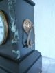 Antike Französische Kaminuhr Mit Figur - Tischuhr - Pendule Mit Statue Antike Originale vor 1950 Bild 6