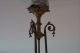 Jugendstillampe - Bronze Hängelampe - 4 Flammig - Kronleuchter - Deckenlampe Antike Originale vor 1945 Bild 5
