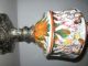 Hässliche Imposant Alte Tischlampe Mit Nackten Engeln Italien,  Wohl Capodimonte Nach Form & Funktion Bild 9