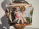Hässliche Imposant Alte Tischlampe Mit Nackten Engeln Italien,  Wohl Capodimonte Nach Form & Funktion Bild 6