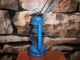 Sturmlampe - Feuerhand 275 Baby - Nier Sturmkappe - Petroleumlampe Blau Gefertigt nach 1945 Bild 4