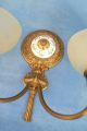 Einzelstück Jugendstil Wandleuchte Shabby Chic Messing Wandlampe 1920 Antike Originale vor 1945 Bild 3