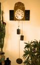 Comtoise - Uhr Erntemotiv Um1840 Restauriert Komplett Antike Originale vor 1950 Bild 3