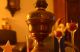 Antike Sehr Schöne Und Große Öllampe/petroleumlampe Messing 54 Cm Hoch Antike Originale vor 1945 Bild 2